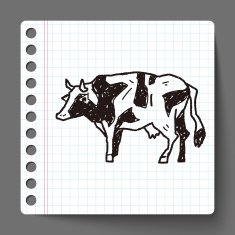 cow doodle N8