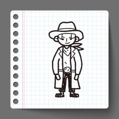 cowboy doodle N2