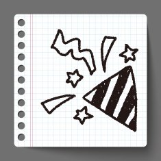 Cracker doodle drawing N7