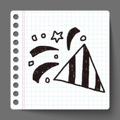 Cracker doodle drawing N8