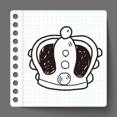 crown doodle N11