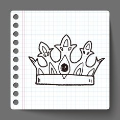 crown doodle N12