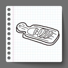 cutting board doodle N4