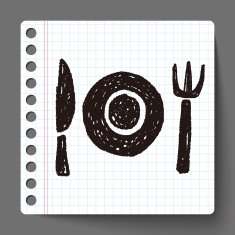 dishware doodle N12