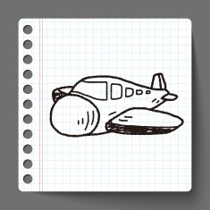 doodle airplane N9