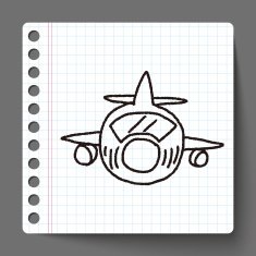 doodle airplane N10