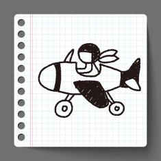 doodle airplane N11
