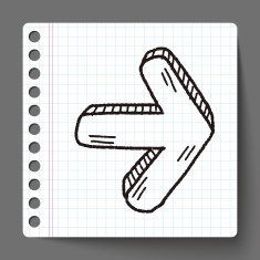 Doodle Arrow N10