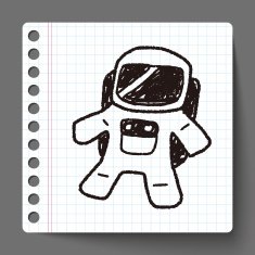Doodle Astronaut N3