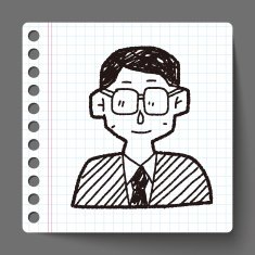 doodle businessman N3
