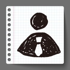 doodle businessman N4