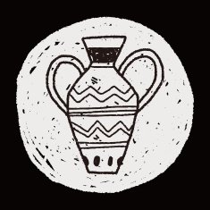 African Vase doodle N5