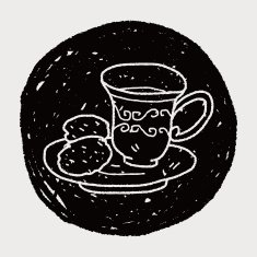 afternoon tea doodle N9