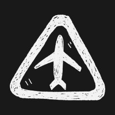 airport doodle N4