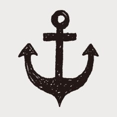 Anchor doodle N17