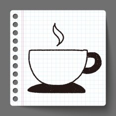 doodle coffee N25