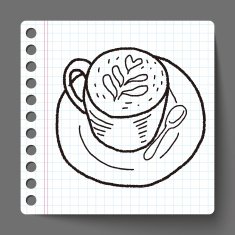 doodle coffee N28