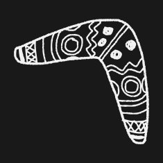 Boomerang doodle N9