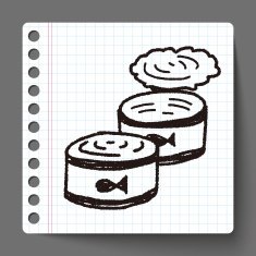 doodle fish can N2