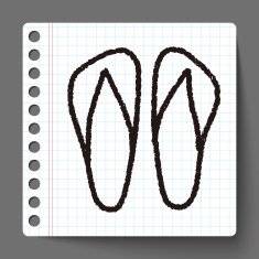 doodle flip flop N2
