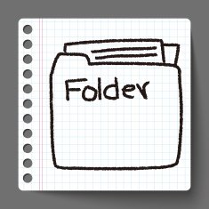 doodle folder N6