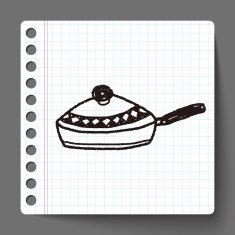 Doodle Frying pan N6