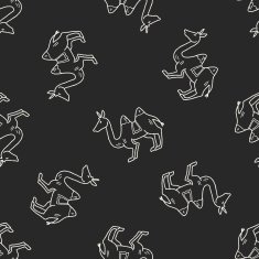 Camel doodle seamless pattern background N2