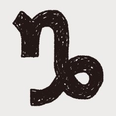 Capricorn Constellation doodle N5