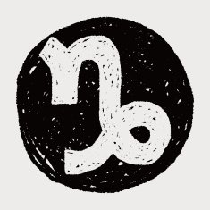 Capricorn Constellation doodle N8