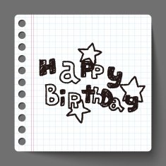 doodle happy birthday party N2