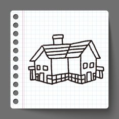 Doodle house N121