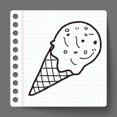 doodle ice cream N25