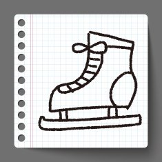 doodle ice skating N3