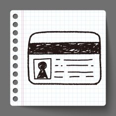 doodle id card N9