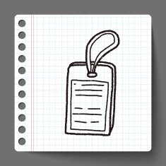 doodle id card N10
