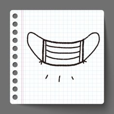 doodle masks N3