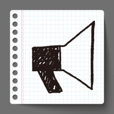 doodle Megaphone N10