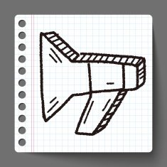 doodle Megaphone N12