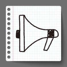 doodle Megaphone N14