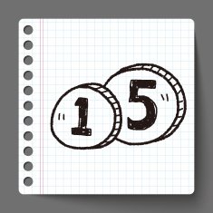 doodle money coin N10