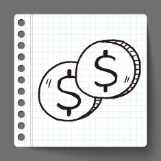 doodle money coin N11