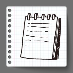 doodle notebook N12