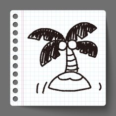 doodle palm N3
