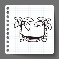 doodle palm bed N2