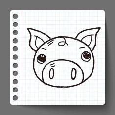 Doodle pig N7