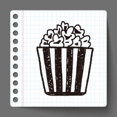Doodle Popcorn N4