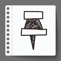 doodle pushpin N6