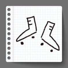 doodle roller skates N4