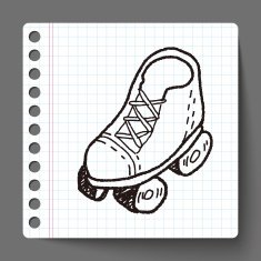 doodle roller skates N5