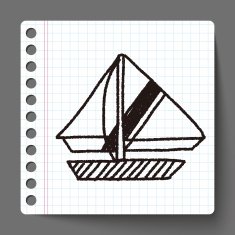 doodle sailboat N14